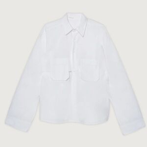 Oak & Fort Two-Way Cotton Poplin Shirt